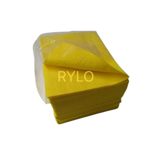 Colour Code Cloth (25 Each) - Yellow