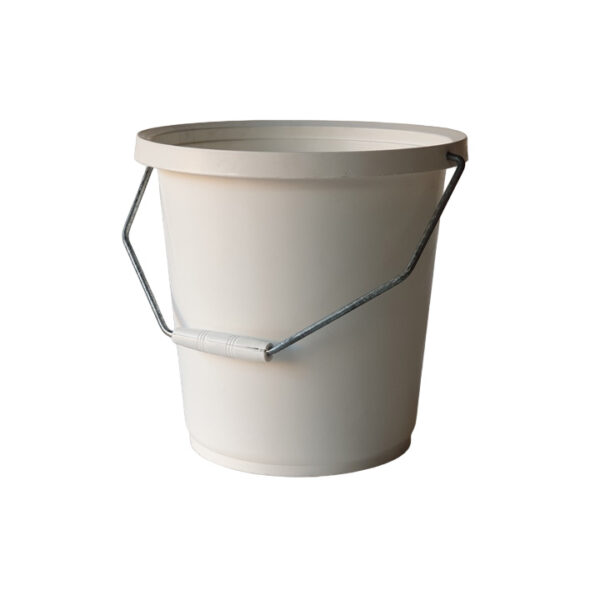 12L Bucket with handle - White